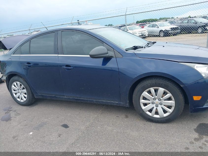 2011 Chevrolet Cruze Ls VIN: 1G1PC5SH1B7211877 Lot: 39645291