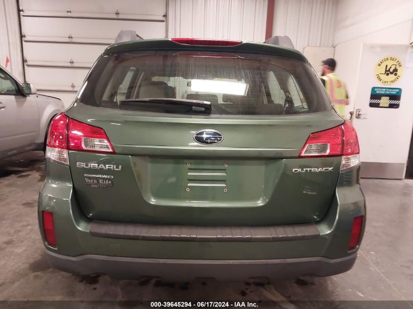 2011 Subaru Outback 2.5I VIN: 4S4BRCAC3B3324839 Lot: 39645294