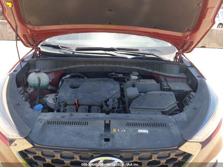 2019 Hyundai Tucson Night VIN: KM8J33AL7KU010957 Lot: 39645305