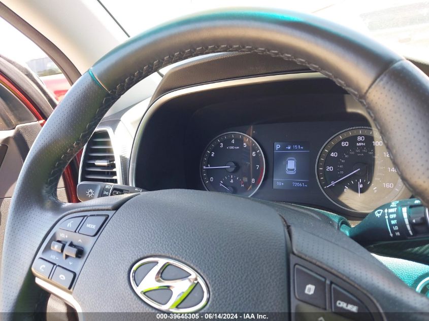 2019 Hyundai Tucson Night VIN: KM8J33AL7KU010957 Lot: 39645305