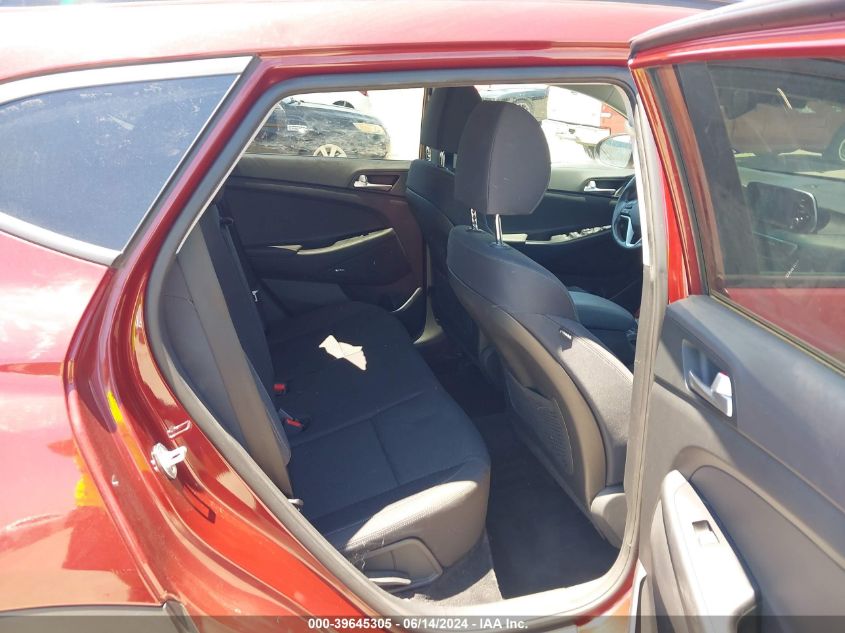 2019 Hyundai Tucson Night VIN: KM8J33AL7KU010957 Lot: 39645305