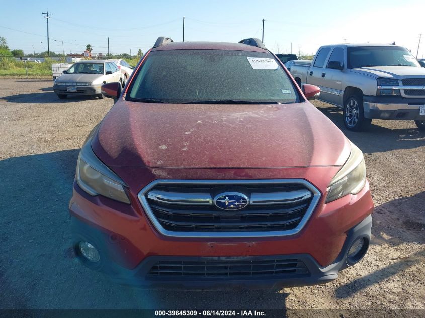 2018 Subaru Outback 2.5I Limited VIN: 4S4BSANC5J3209726 Lot: 39645309