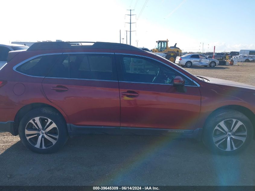 2018 Subaru Outback 2.5I Limited VIN: 4S4BSANC5J3209726 Lot: 39645309