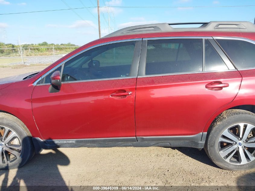 2018 Subaru Outback 2.5I Limited VIN: 4S4BSANC5J3209726 Lot: 39645309