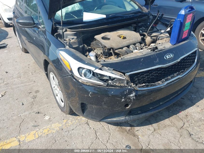 2017 Kia Forte Lx VIN: 3KPFK4A73HE058033 Lot: 39645311