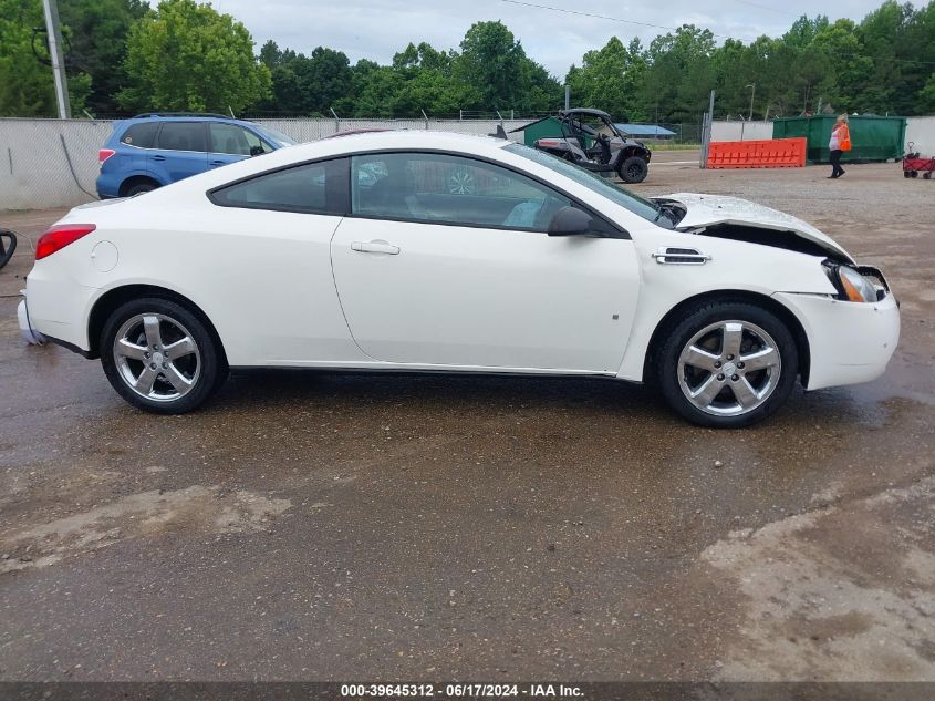 2008 Pontiac G6 Gt VIN: 1G2ZH17N684163607 Lot: 39645312