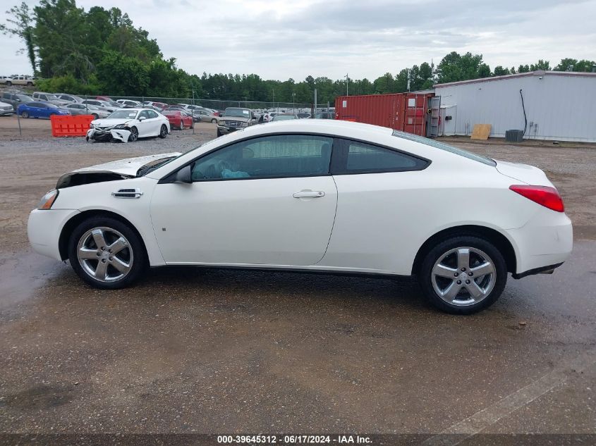 2008 Pontiac G6 Gt VIN: 1G2ZH17N684163607 Lot: 39645312