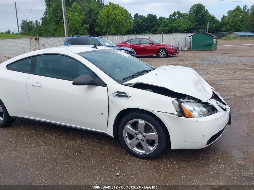 2008 Pontiac G6 Gt VIN: 1G2ZH17N684163607 Lot: 39645312