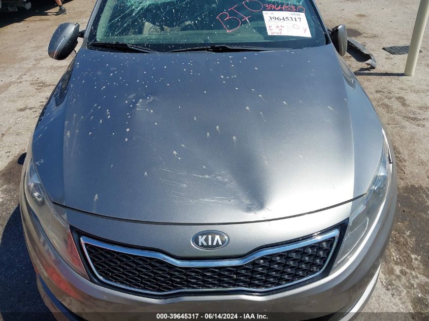 2013 Kia Optima Sx VIN: 5XXGR4A61DG104113 Lot: 39645317
