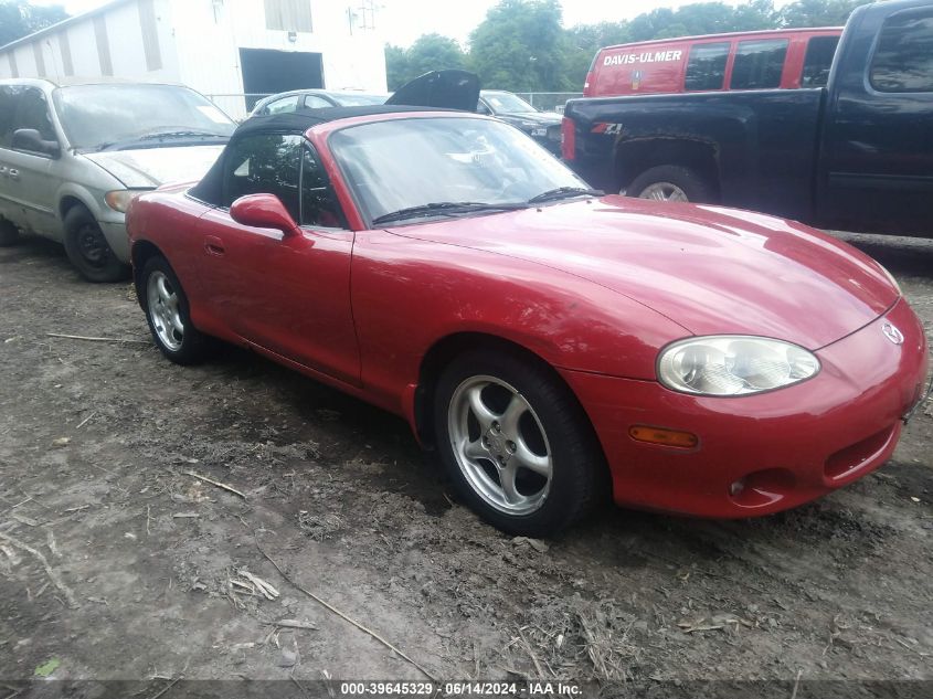 2002 Mazda Mx-5 Miata Cloth/Ls/Se VIN: JM1NB353920222771 Lot: 39645329