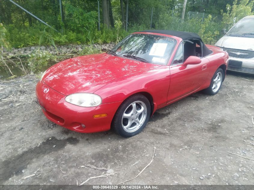 2002 Mazda Mx-5 Miata Cloth/Ls/Se VIN: JM1NB353920222771 Lot: 39645329