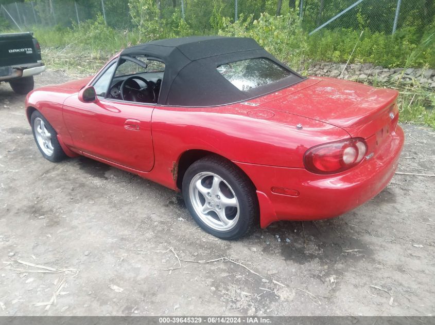 2002 Mazda Mx-5 Miata Cloth/Ls/Se VIN: JM1NB353920222771 Lot: 39645329