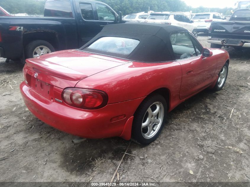 2002 Mazda Mx-5 Miata Cloth/Ls/Se VIN: JM1NB353920222771 Lot: 39645329