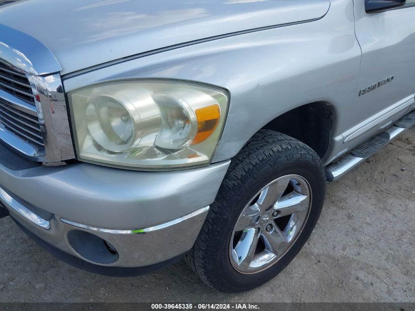 2007 Dodge Ram 1500 Slt VIN: 1D7HA18PX7S157966 Lot: 39645335
