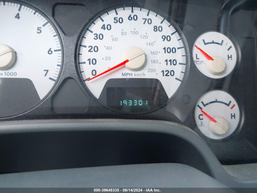 2007 Dodge Ram 1500 Slt VIN: 1D7HA18PX7S157966 Lot: 39645335