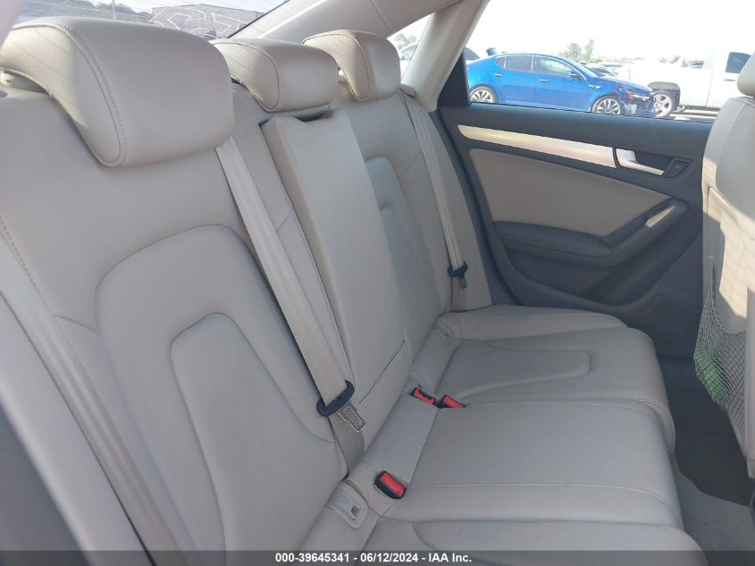 2010 Audi A4 2.0T Premium VIN: WAUAFAFL3AN022151 Lot: 39645341