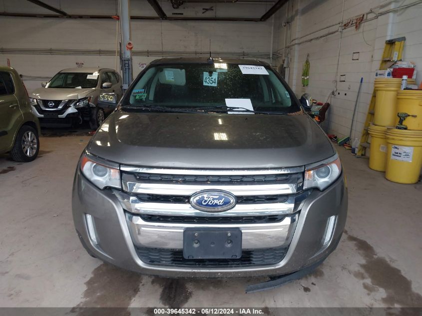2013 Ford Edge Sel VIN: 2FMDK4JCXDBB37541 Lot: 39645342