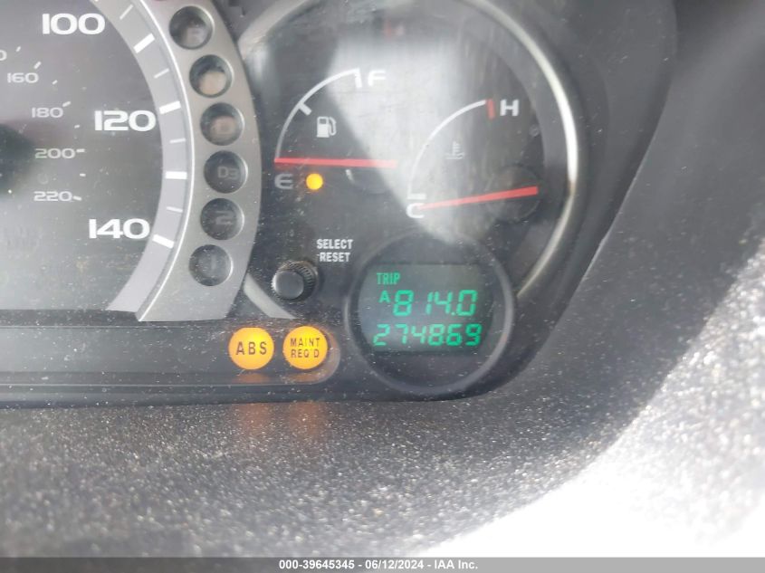 2003 Honda Pilot Ex VIN: 2HKYF184X3H538047 Lot: 39645345