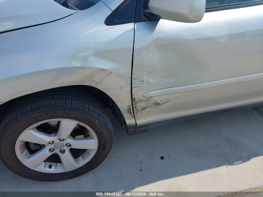 2005 Lexus Rx 330 VIN: 2T2GA31U55C037696 Lot: 39645347