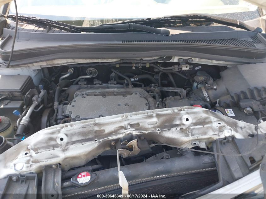 2010 Acura Mdx VIN: 2HNYD2H28AH524433 Lot: 39645349