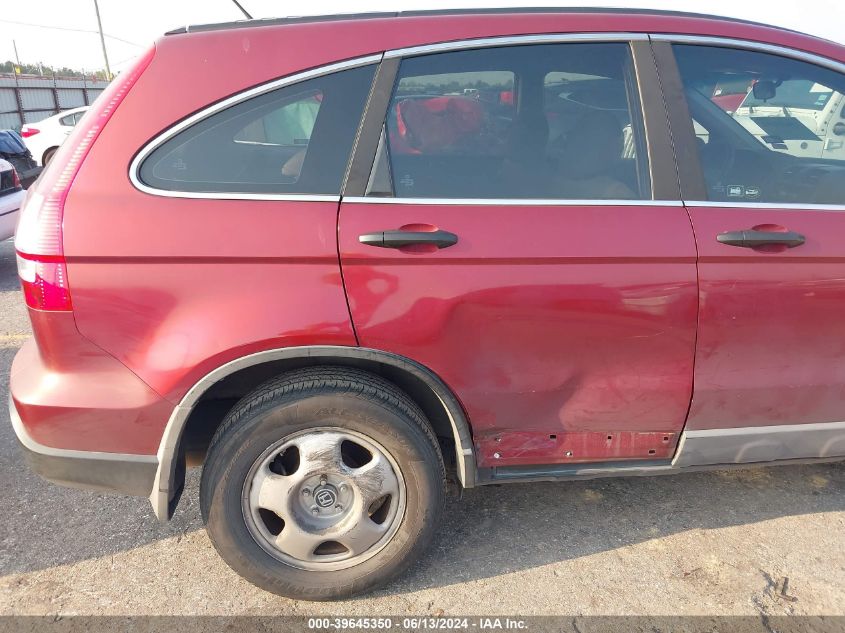 2009 Honda Cr-V Lx VIN: 5J6RE38399L013649 Lot: 39645350