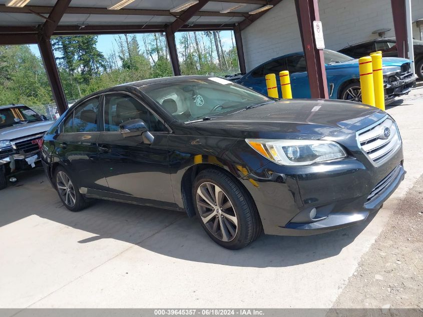 2016 Subaru Legacy 2.5I Limited VIN: 4S3BNAJ68G3060099 Lot: 39645357
