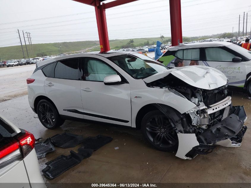 2021 Acura Rdx A-Spec Package VIN: 5J8TC2H64ML002705 Lot: 39645364