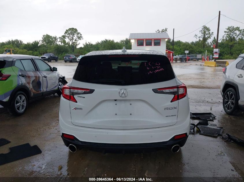 2021 Acura Rdx A-Spec Package VIN: 5J8TC2H64ML002705 Lot: 39645364