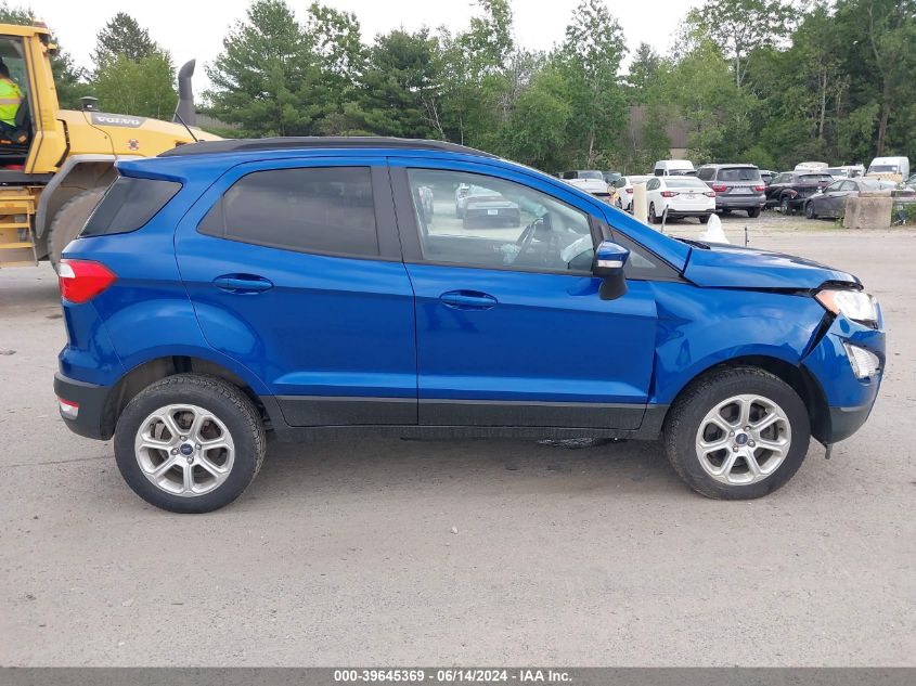 2020 Ford Ecosport Se VIN: MAJ6S3GL7LC359344 Lot: 39645369