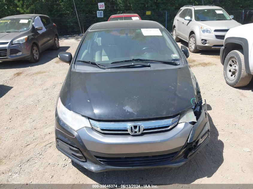 2012 Honda Insight Ex VIN: JHMZE2H76CS000162 Lot: 39645374