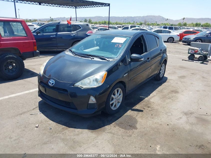 2013 Toyota Prius C Three VIN: JTDKDTB38D1536930 Lot: 39645377