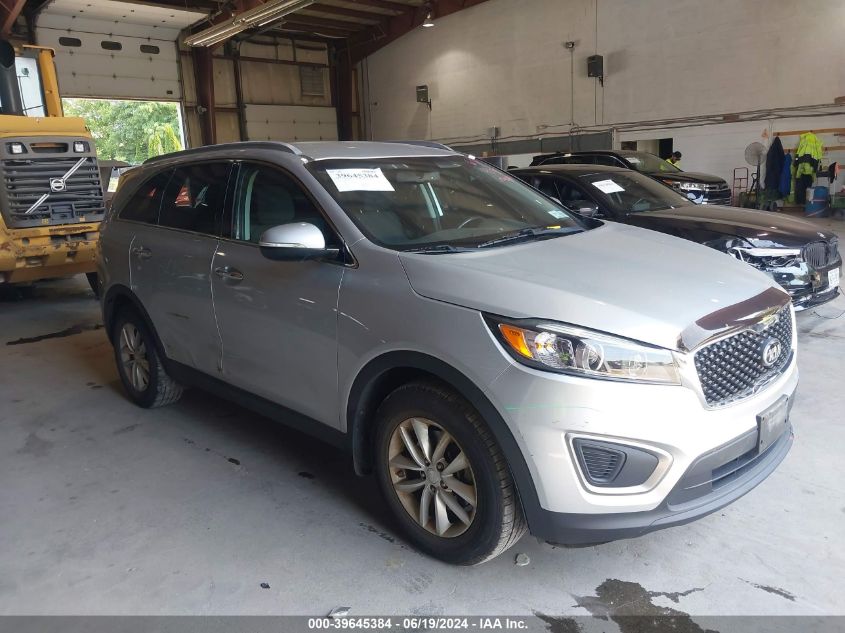 2016 Kia Sorento 3.3L Lx VIN: 5XYPG4A57GG109037 Lot: 39645384