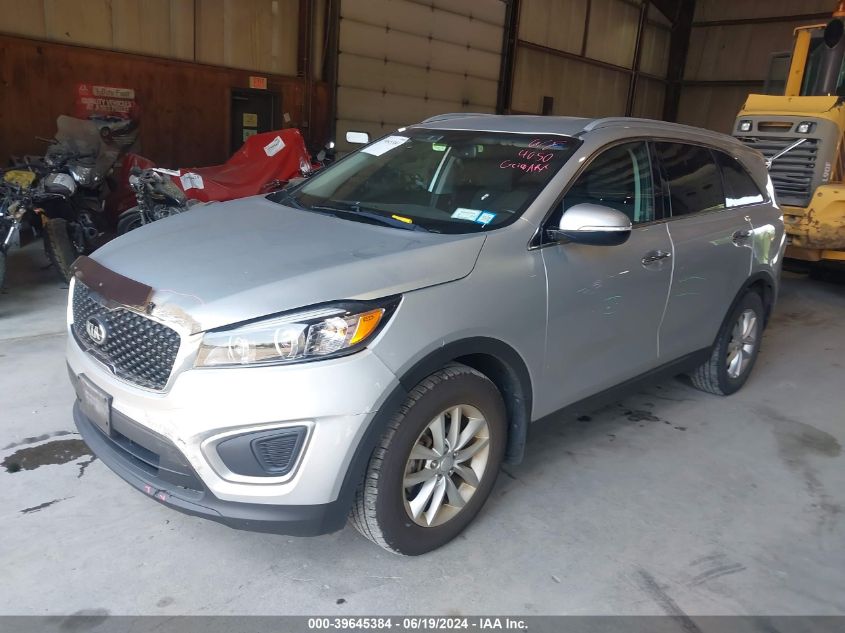 2016 Kia Sorento 3.3L Lx VIN: 5XYPG4A57GG109037 Lot: 39645384