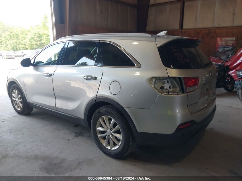 2016 Kia Sorento 3.3L Lx VIN: 5XYPG4A57GG109037 Lot: 39645384