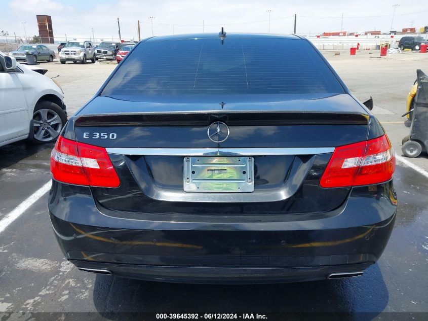2010 Mercedes-Benz E 350 VIN: WDDHF5GB3AA136324 Lot: 39645392