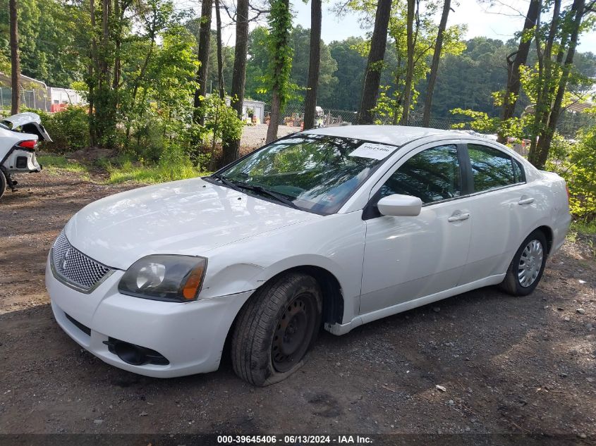 2011 Mitsubishi Galant Es/Se VIN: 4A32B3FF9BE016930 Lot: 39645406