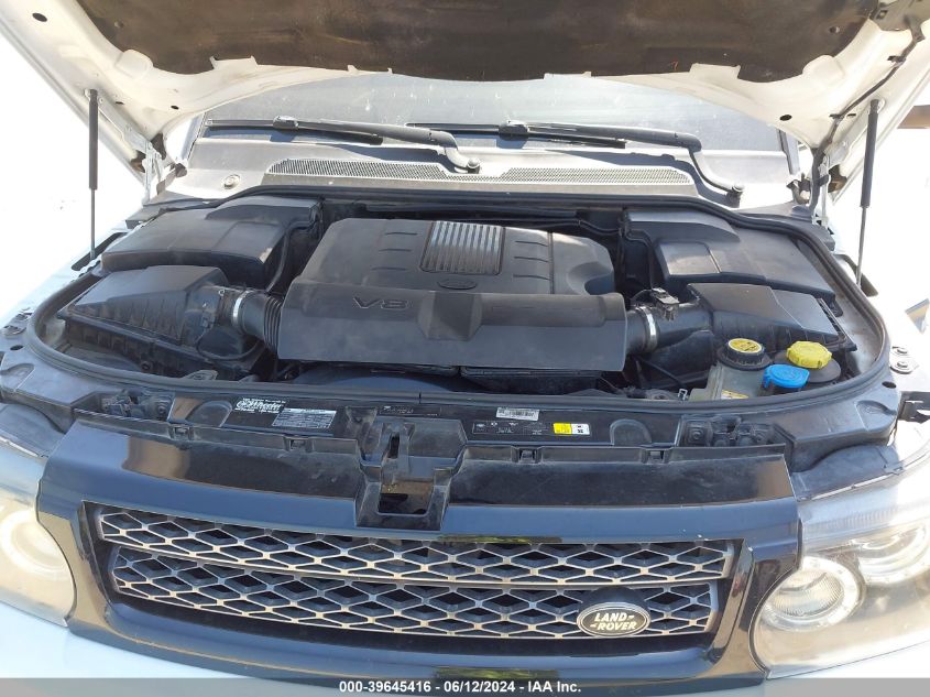 2013 Land Rover Range Rover Sport Hse VIN: SALSF2D45DA782630 Lot: 39645416