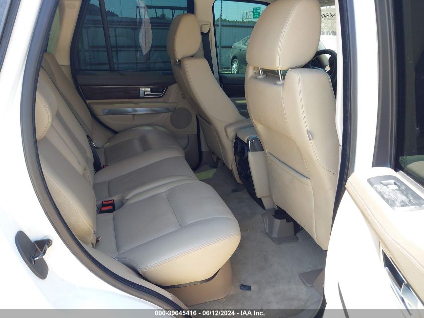 2013 Land Rover Range Rover Sport Hse VIN: SALSF2D45DA782630 Lot: 39645416