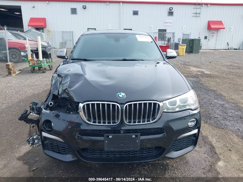 2017 BMW X4 M40I VIN: 5UXXW7C5XH0U25815 Lot: 39645417