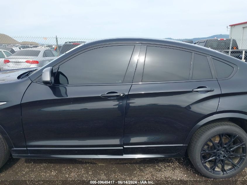 2017 BMW X4 M40I VIN: 5UXXW7C5XH0U25815 Lot: 39645417