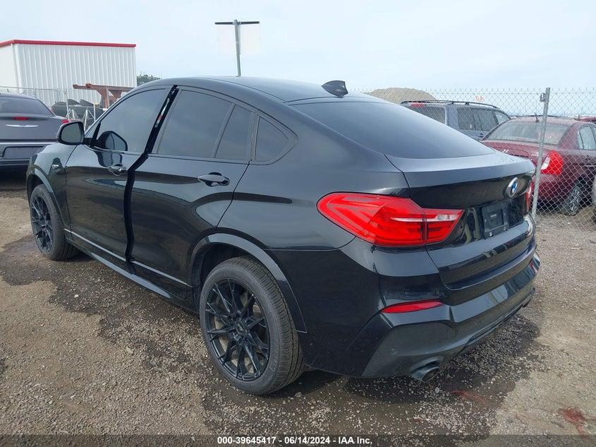 2017 BMW X4 M40I VIN: 5UXXW7C5XH0U25815 Lot: 39645417