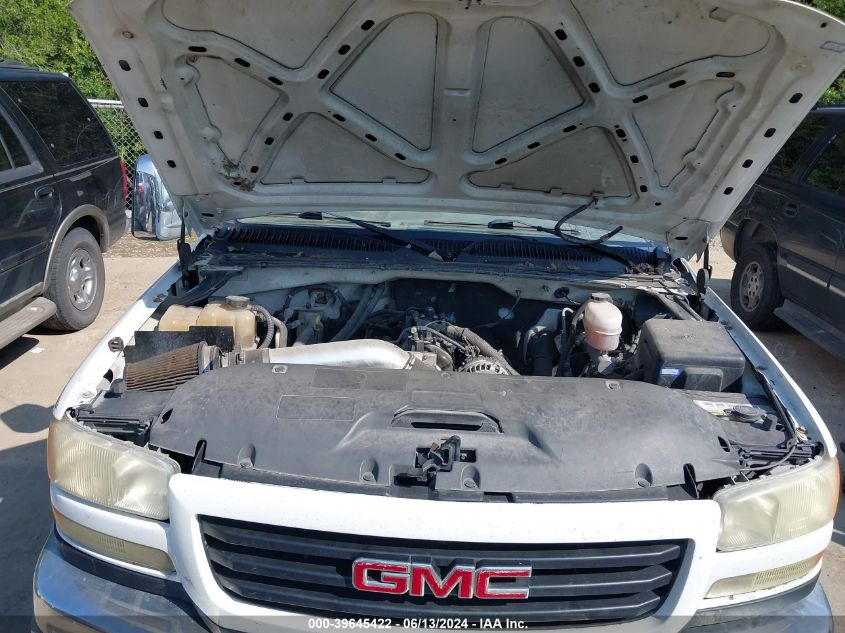 2007 GMC Sierra 2500Hd Classic Work Truck VIN: 1GTHC23UX7F102840 Lot: 39645422