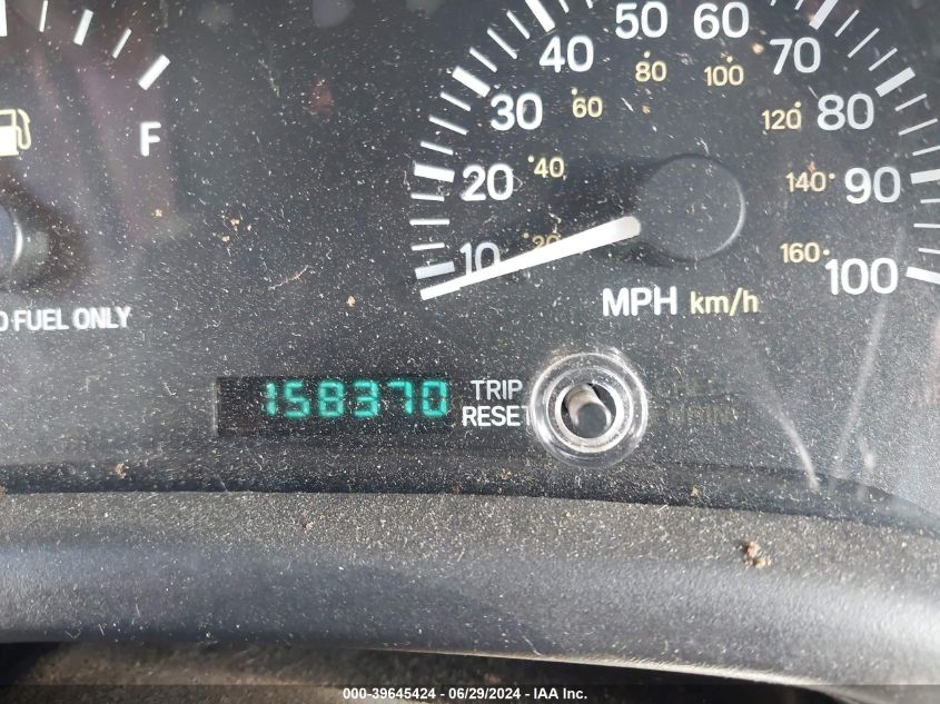 1998 Jeep Cherokee Se VIN: 1J4FT28SXWL265271 Lot: 39645424