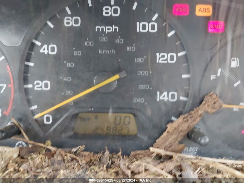 2000 Honda Accord 3.0 Ex VIN: 1HGCG2258YA002177 Lot: 39645425