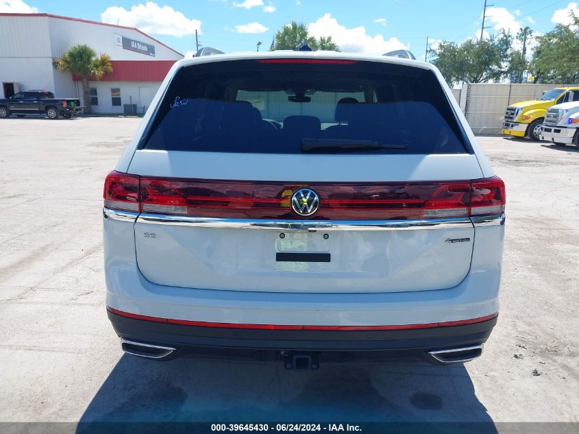 2024 Volkswagen Atlas 2.0T Se W/Technology VIN: 1V2HR2CA2RC570486 Lot: 39645430