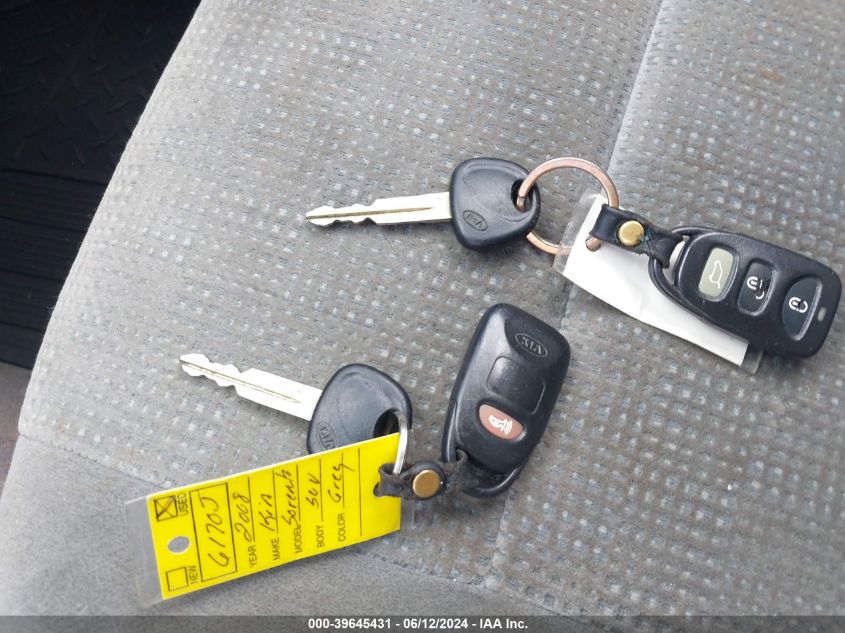 2008 Kia Sorento Ex VIN: KNDJC736085771528 Lot: 39645431