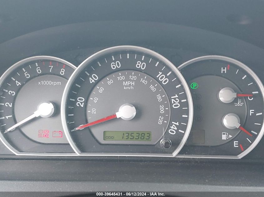 2008 Kia Sorento Ex VIN: KNDJC736085771528 Lot: 39645431