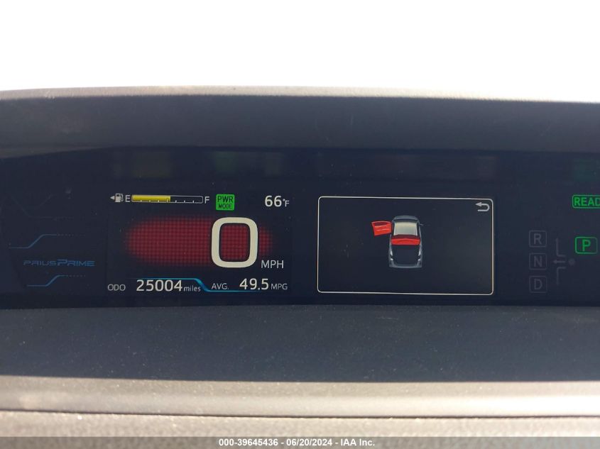 2019 Toyota Prius Prime Premium VIN: JTDKARFP8K3114392 Lot: 39645436