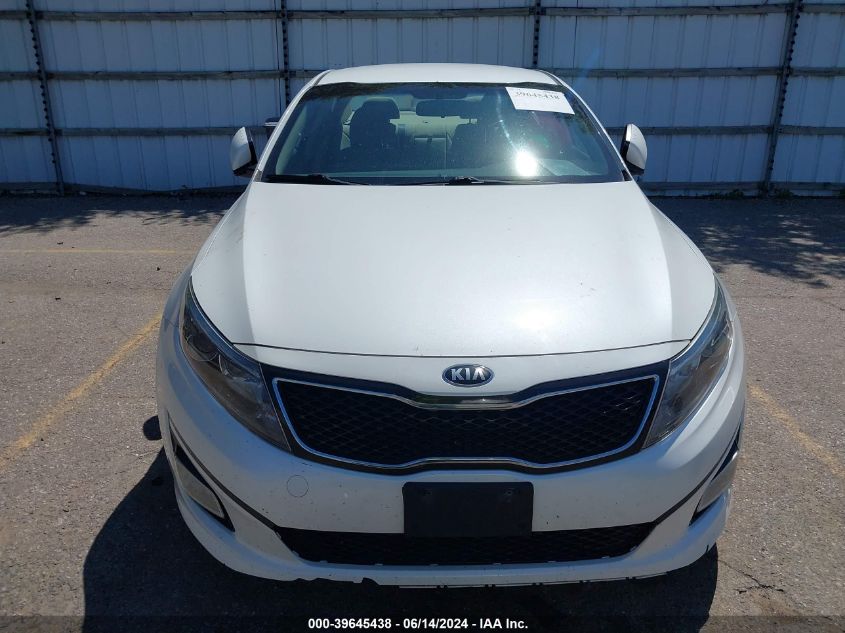 2015 Kia Optima Lx VIN: KNAGM4A72F5630911 Lot: 39645438