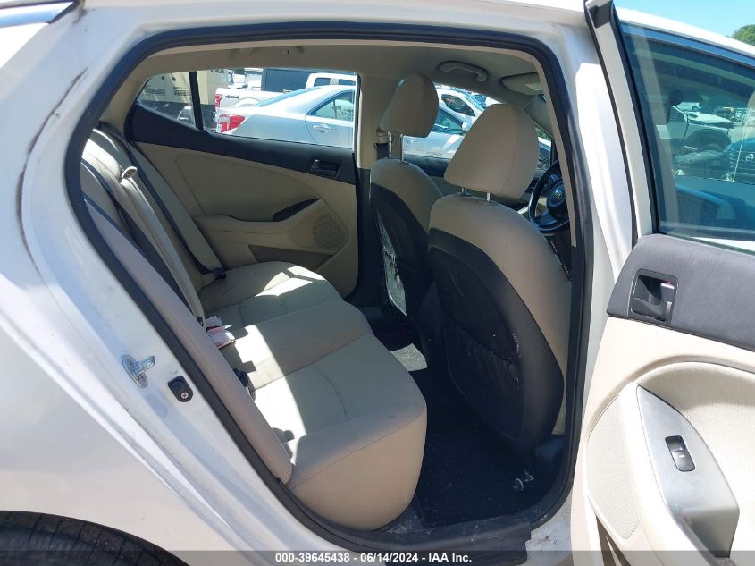 2015 Kia Optima Lx VIN: KNAGM4A72F5630911 Lot: 39645438